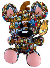 Large Pooky Plush Toy from Garfield 11 inch Special Edition Sticker Bomb New