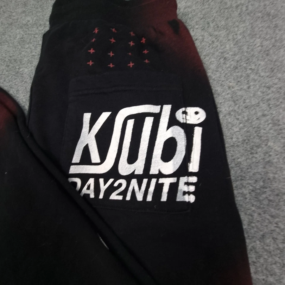 ksubi Track Pants Mens MEDIUM black ksubi rose restore limited edition Size M - image 2 of 4