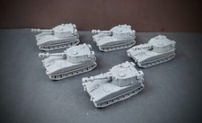 HO Scale U.S. M109 Artillery Battery Platoon lot X5 resin 1/87th scale 15mm