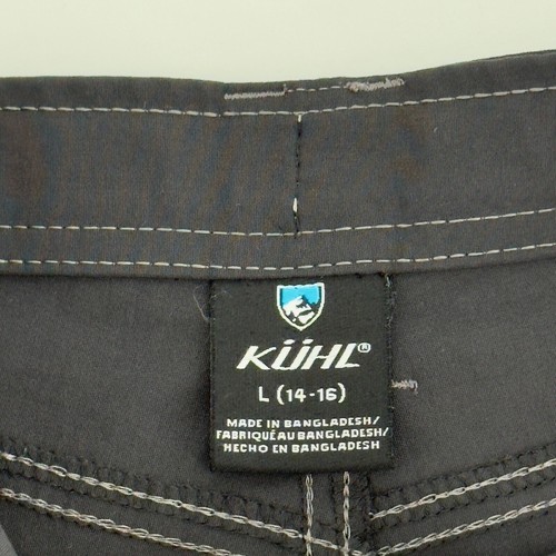 KÜHL Renegade Pants Youth L Gray Stretch Nylon Outdoor Hiking Utility Unisex - Picture 8 of 14