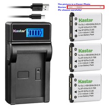 Kastar Battery LCD Charger for Olympus Li-42B Stylus 700 Stylus 710 Stylus 720SW