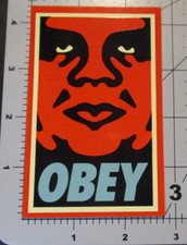 SHEPARD FAIREY Obey Giant Sticker 2.75X4.25