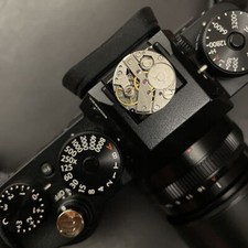 Metal Camera Hot Shoe Cover Cap Mechanism For Leica Fuji Nikon Sony Canon