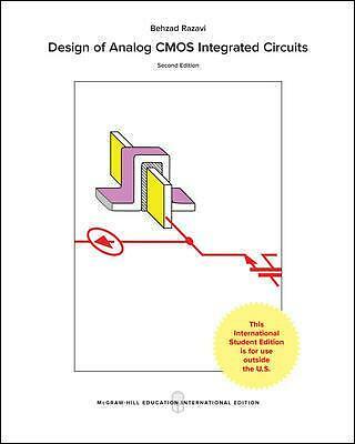Design of Analog CMOS Integrated Circuits by Behzad Razavi (Paperback, 2016)