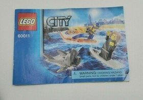 Lego 60011 - City Coast Guard - Surfer Rescue: 100% Complete w/Instructions