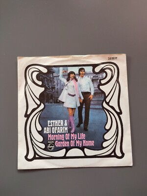 7'' Single, Ester & Abi Ofarim Morning of my Life, Garden of my , Philips 346080 