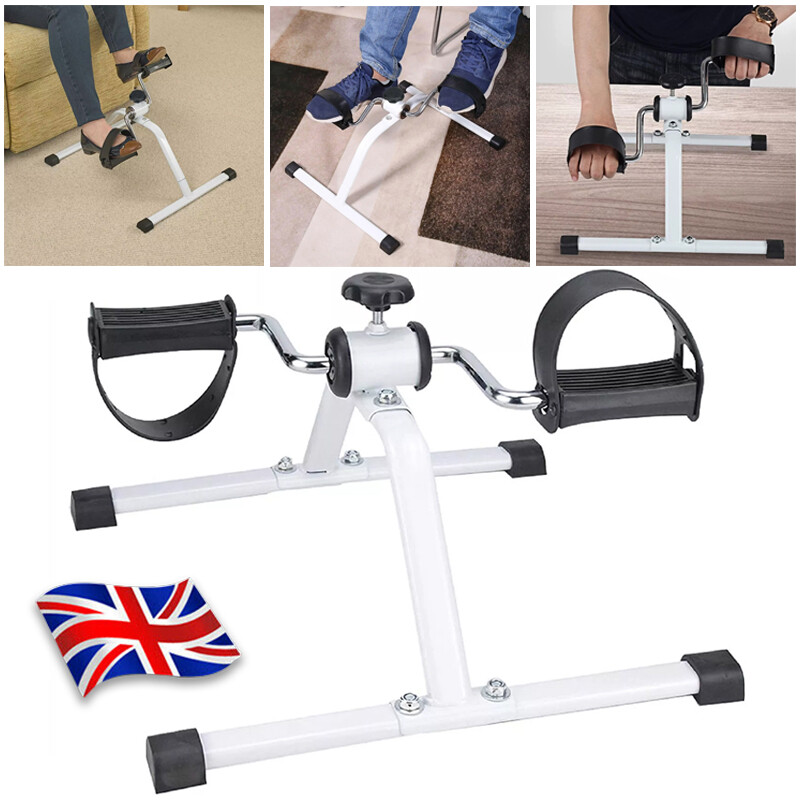 Mini Portable Pedal Exercise Bike Arm Leg Foot Resistance Cycle Pedal Exerciser eBay