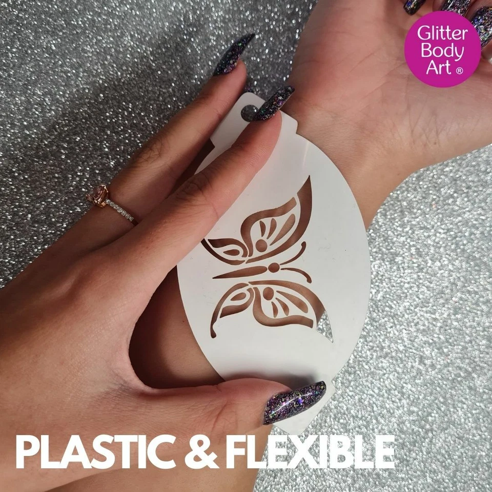 Scotland Face Paint Stencil Kit - Rugby Reusable Washable Face painting designs - Image 3 of 4