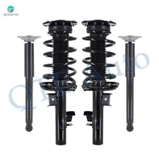 Set Front Quick Complete Strut-Rear Complete Shock Kit For 2010-2017 Volvo XC60