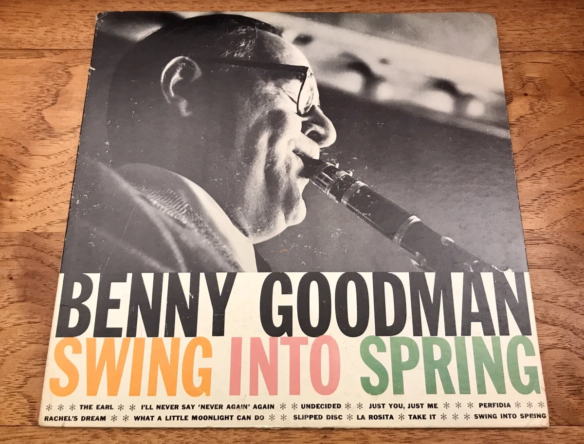 Benny Goodman ♫ Swing Into Spring ♫ Rare 1958 Columbia Original Mono Vinyl LP