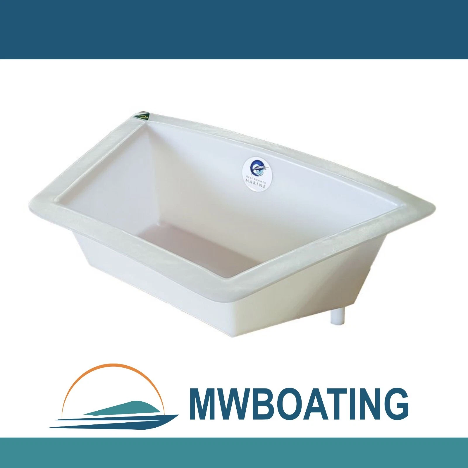 Anchor Well Storage Compartment Heavy Duty - Large - With Built In Drain Holes