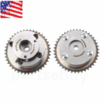 A-Premium Intake Variable Valve Timing (VVT) Sprocket Gear Camshaft Adjuster Compatible With Hyundai Elantra 2014-2016, Elantra Coupe 2014, Elantra