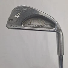 ⛳️ PING KARSTEN I 17-4 ph BLACK DOT RH 4-IRON GOLF CLUB STEEL SHAFT LAMKIN GRIP