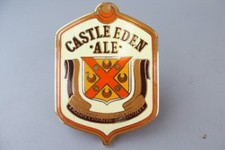 Englisches Bier Zapfhahnschild - CASTLE EDEN ALE -