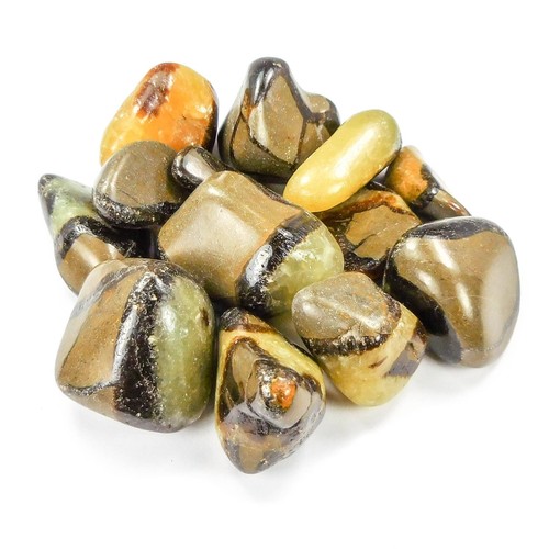 Septarian Calcit Knötchen getrommelt (UV reaktiv) Großpackung Großhandel Posten Edelsteine - Bild 4 von 6