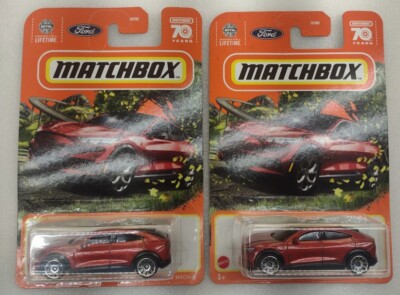 2022 Matchbox 70 years 2021 Ford Mustang Mach-E ( pair ) fast combined shipping