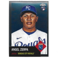 2022 Topps Chrome Platinum Kansas City Royals Angel Zerpa Rookie card