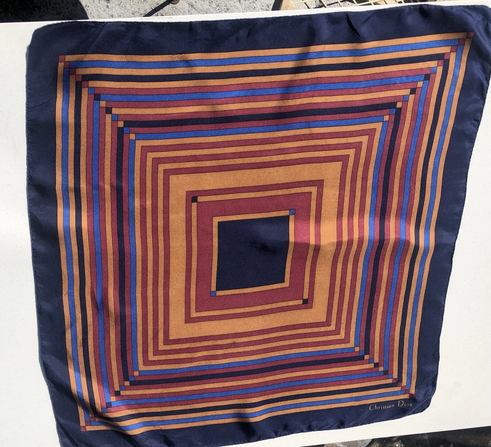 Écharpe en soie Christian Dior 30