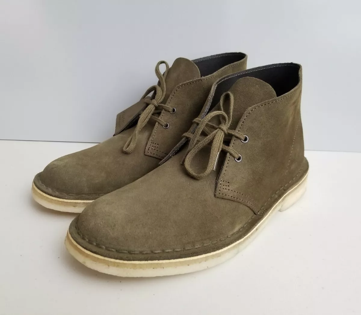 Olive green desert clearance boots