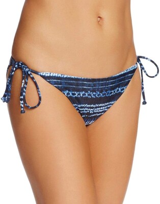 LEst L Space 262673 Women's Lily Tie-Dye Side Tie Bikini Bottom