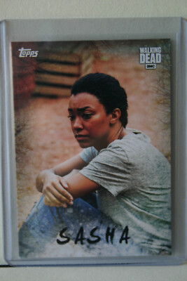 2017 Topps THE WALKING DEAD Season 7 Character C-13 Sasha Williams