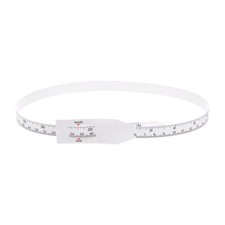Head Circumference Tape 24-inch/60cm Plastic Measuring Rule Measure White