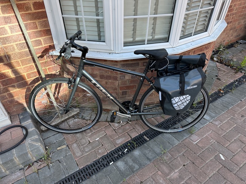 TREK FX1 Mountain Bike used once, stored indoors. Comes with loads of extras