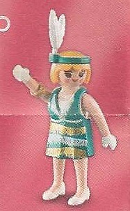 Playmobil Série 14, Référence 9444 (fille) - Pièces Et Accessoires D'occasion En Très Bon état