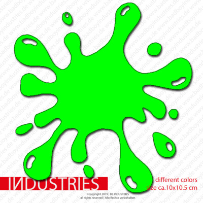 Splash Kleks Splat Fleck Spritzer Fun Aufkleber Sticker Auto | JDM Cult Tattoo