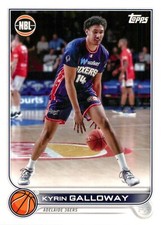 2022 2023 Adelaide 36ers NBL Basketball Topps Card - Kyrin Galloway