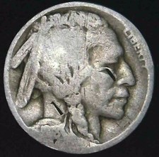1918-P 5C Buffalo Nickel 21ost0906-1