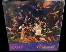 Springbok Hallmark Puzzle A Renaissance Christmas Angels New Sealed 1500 Pieces
