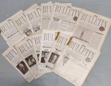 NMRA Bulletin 12 1961 Year Magazines National Model Railroad Association Trains