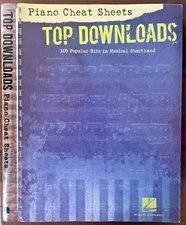 Piano Cheat Sheets Top Downloads: 100 Popular Hits in Musical Shorthand