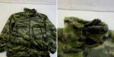 THE NORTH FACE PURPLE LABEL / COMOUFLAGE FUR FIELD JACKET/L/ポリエステル/KHK/カモフラ THE NORTH FACE PURPLE LABEL CAMOUFLAGE FUR FIELD JACKET MEN GREEN