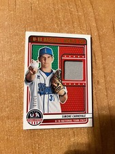2023 Panini Stars & Stripes - Simone Carnevale - Italy Team Patch 03/10