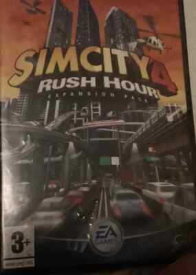 Sim City 4 Rush Hour Erweiterungspack PC NEU Sealed UK Version SimCity4 Rush Hour