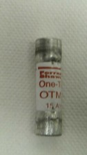Lot  of Ten Ferraz Shawmut OTM 15 Amp Fuses 250 Volts Bussmann BAN 15 NIB