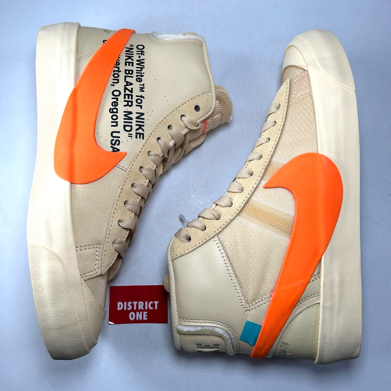 OFF WHITE X NIKE Off White x Nike Blazer Mid All Hallows Eve 2018 Halloween Taglia 6 AA3832 700