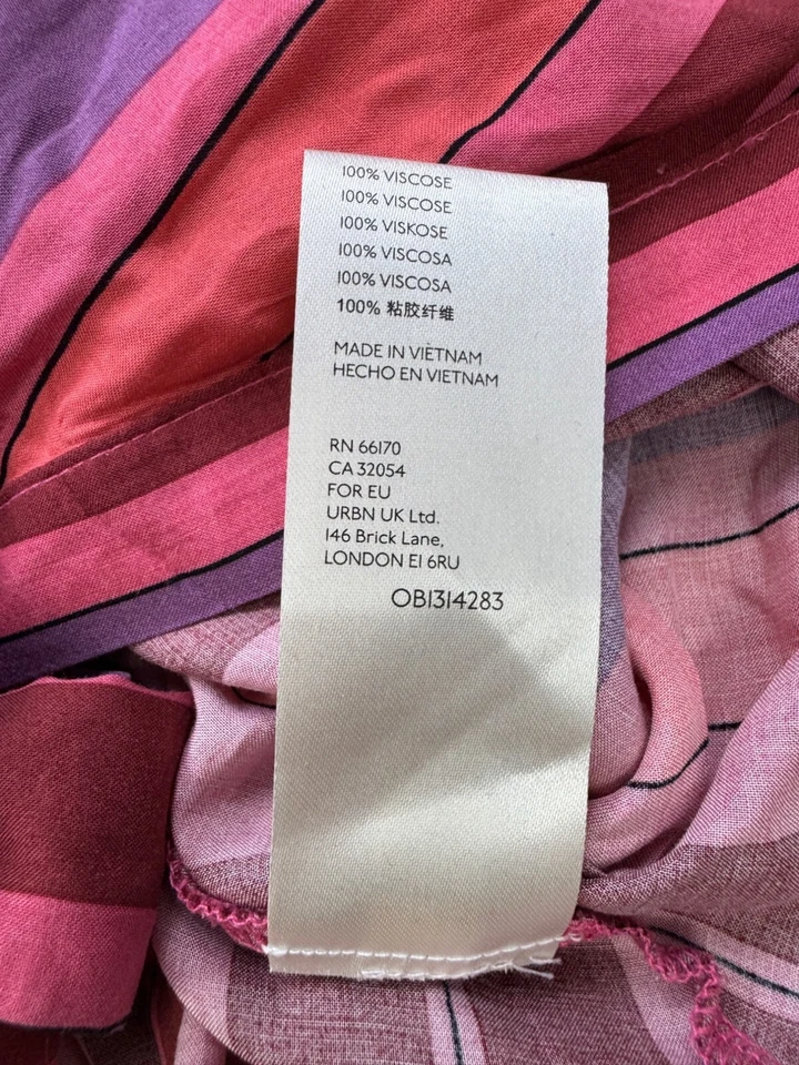 Blusa combinada floral con botones envolvente Mackenzie mediana Free People Top para mujer nueva con etiquetas Foto 4 de 4