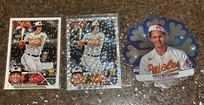 23 Topps Adley Rutchman Super Box Silver Ice Rookie Plus #H50 & MLBDC-16