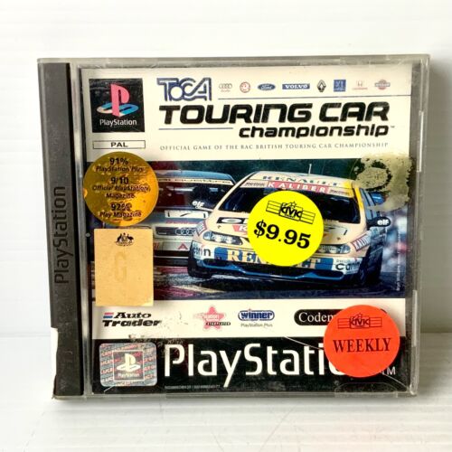 Toca World Touring Cars + Manual - PS1 - Tested & Working - Free Postage - Photo 1/6