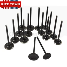 Intake Exhaust Valves Fit 99-11 Subaru Forester Impreza Legacy 2.5L SOHC EJ25