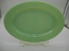 Lovely Anchor Hocking Jadeite Restaurant Ware 11" Oval Serving Plate