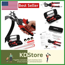 Heavy Duty Rotary Leather Hole Punch Set