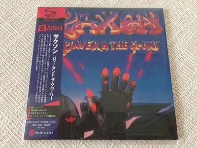 Saxon - Power & The Glory - Japan Mini LP SHM CD 2025 Belle 245314 - NEU
