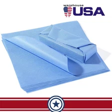 50pcs Sterilization Wrap Sheet Autoclave SMMS Non-Woven Wrap Sheets Crepe Paper