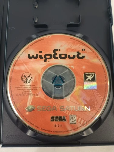 Wipeout Sega Saturn Disc Only Tested & Works