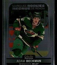 2021-22 O-Pee-Chee Platinum - Marquee Rookies  #289 Adam Beckman RC