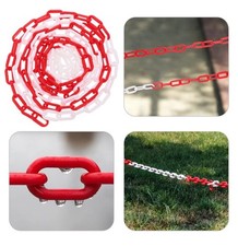 5m Chain Parking Barrier Chain Plastic Traffic Driveway Car Park Cars Parking
